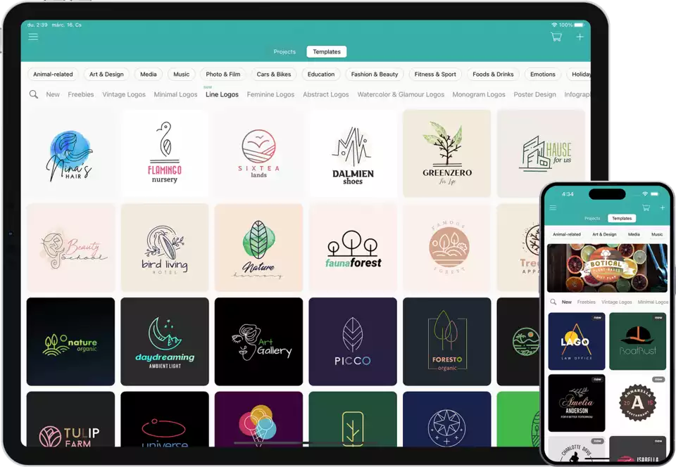 Download Art Logo Maker screenshots